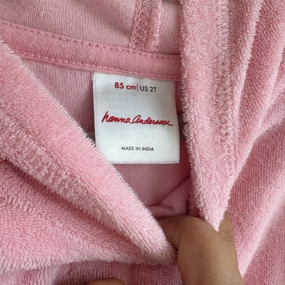 Hanna Andersson Pink Swim Coverup size 2t - Picture 2 of 3
